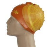 Szilikon úszósapka-Narancs fej