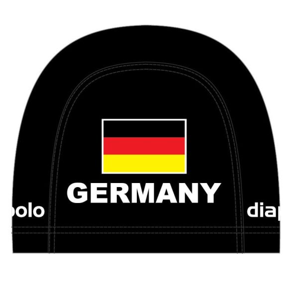 "Lycra" úszósapka-Germany-1-fekete