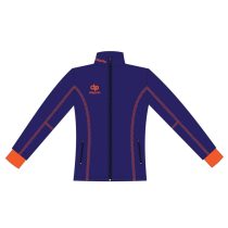 "Milano" Softshell Női kabát-sötétkék/narancs