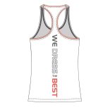 Női "Maryland" technikai top - Coral