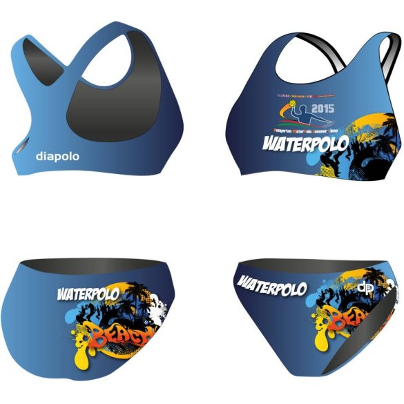HWPSC-Női vastag pántos bikini-Florida beach