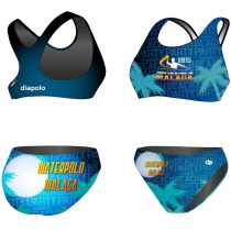 HWPSC-Női vastag pántos bikini-Malaga Night