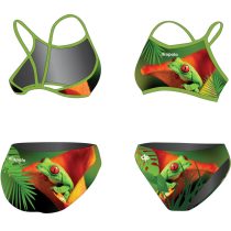 Vékony pántos bikini-Frog-2