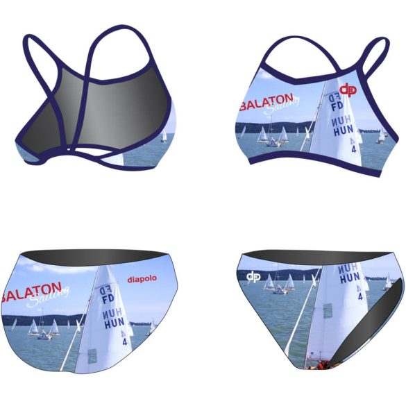 Vékony pántos bikini-Balaton Sailing 