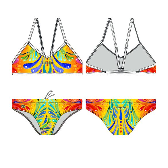 Női vékonypántos bikini SUMMER1
