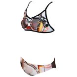 Női vékony pántos bikini-Perfume 