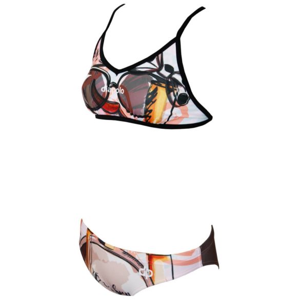 Női vékony pántos bikini-Perfume 
