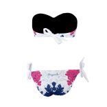 Női pánt nélküli bikini-Flower Power