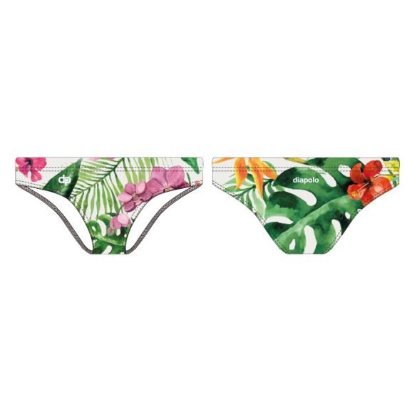 Mintás bikini alsó-Orchid 