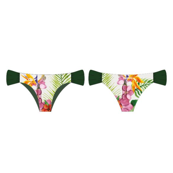 Kifordítható bikini alsó-Orchid