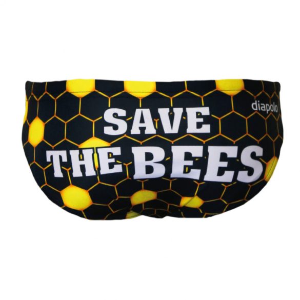 Fiú vízilabdás úszónadrág-Save the bees