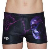 Fiú rövid boxer-Purple Skull