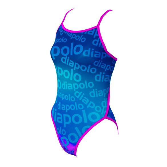 Lányka vékony pántos úszódressz-Diapolo Design 1