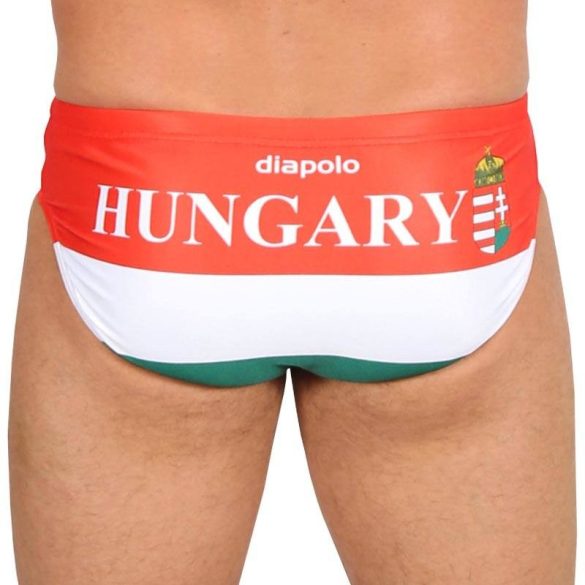 Férfi úszónadrág - HUN tricolour 