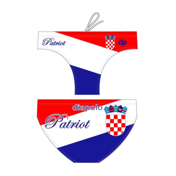 Férfi vízilabdás úszó-Croatia Patriot-1