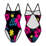 Női vastag pántos úszódressz-Hawaii 