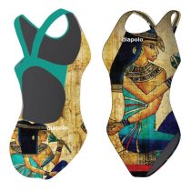 Női vastag pántos úszódressz-Egyptian woman