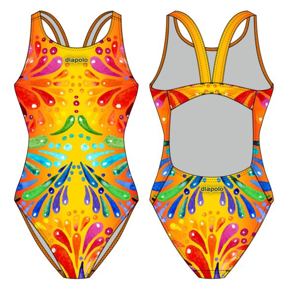 Női vastagpántos úszódressz SUMMER1