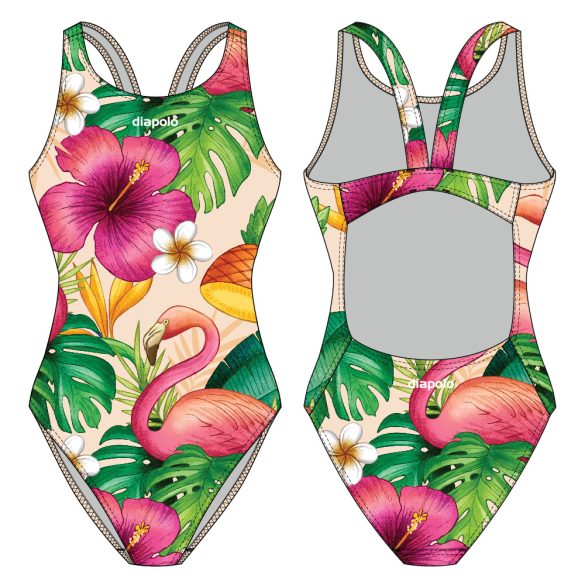 Női vastagpántos úszódressz SUMMER2