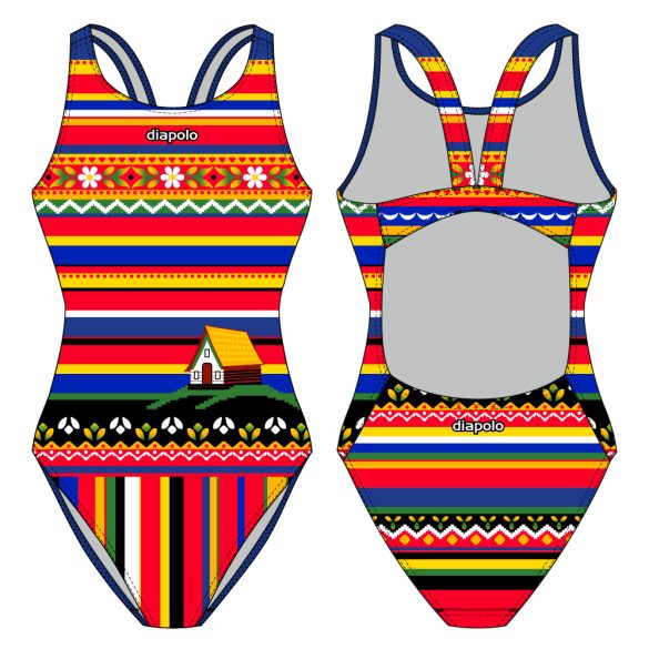 Női vastagpántos úszódressz SUMMER5