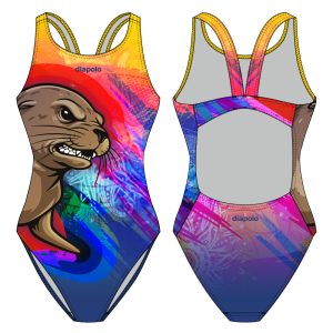 Női vastagpántos úszódressz SUMMER6