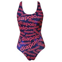 Női vastag pántos úszódressz-Diapolo design-2