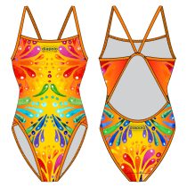 Női vékonypántos úszódressz SUMMER1