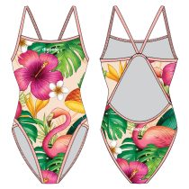 Női vékonypántos úszódressz SUMMER2