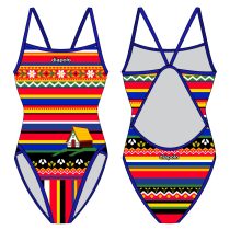 Női vékonypántos úszódressz SUMMER5