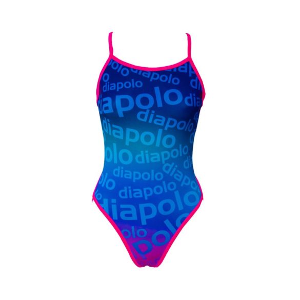 Női vékony pántos úszódressz-Diapolo Design 1