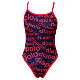Női vékony pántos úszódressz-Diapolo Design 2