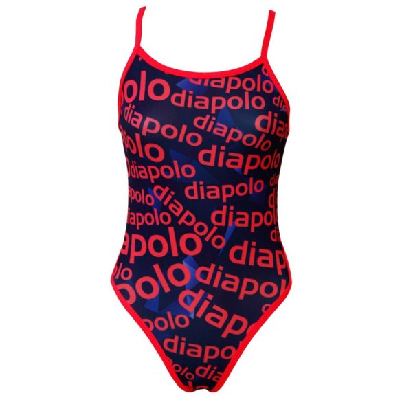 Női vékony pántos úszódressz-Diapolo Design 2