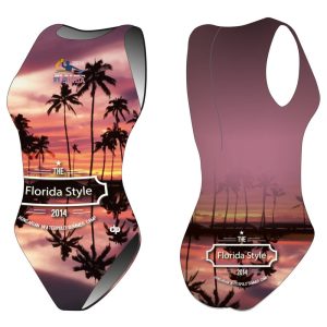 HWPSC-Női vízilabdás úszódressz-Florida palms