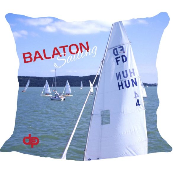 Díszpárnahuzat-Balaton Sailing 