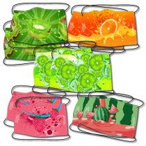 Védőmaszk - Gyümölcs - 10 darabos csomag